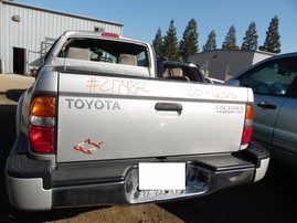 2003 TOYOTA TACOMA SR5 STD CAB PRERUNNER SILVER 2.7L AT 2WD Z17982 